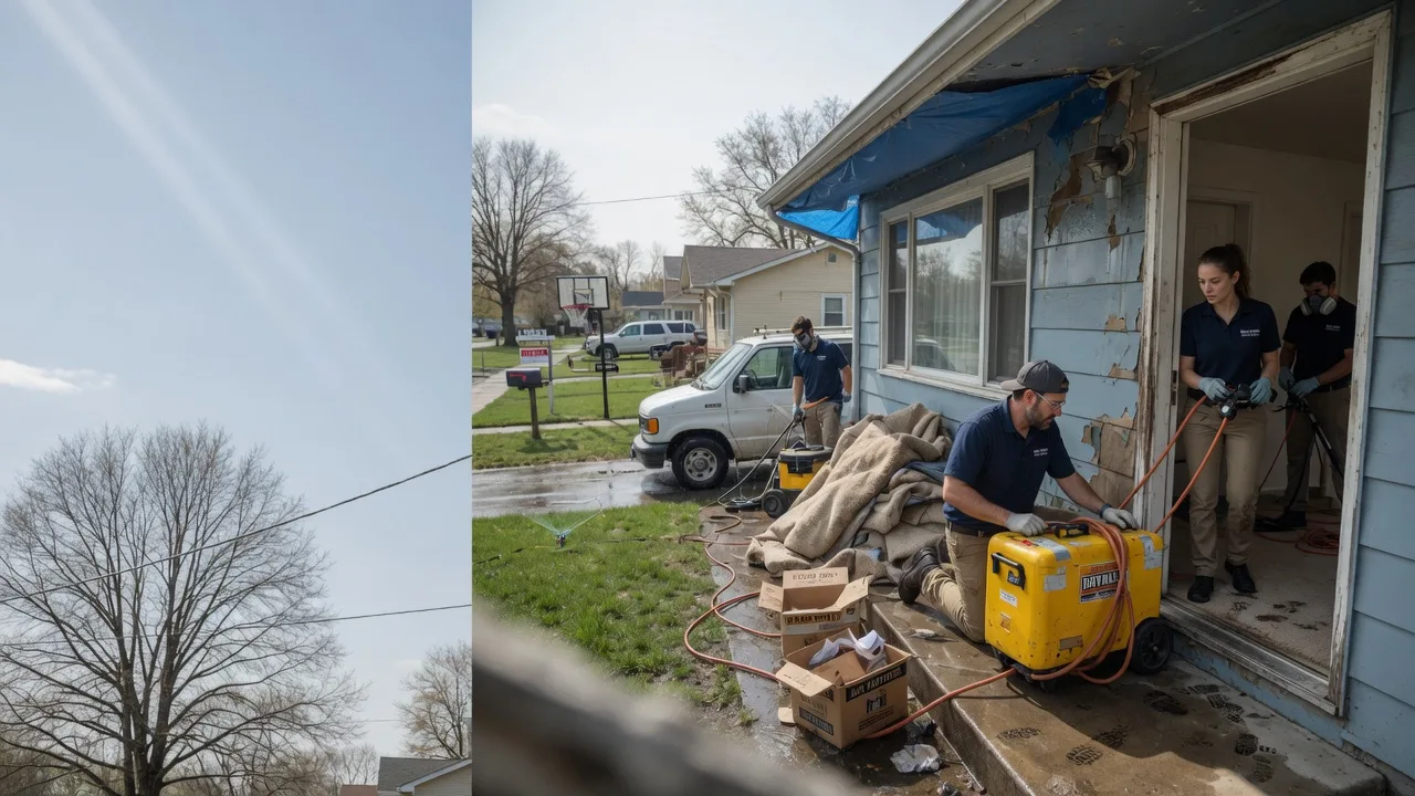 Basement Flood Cleanup in Cushing, IA near me